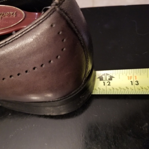 HUGO BOSS- Men’s Leather Loafer Slip-on Dress Shoe Pewter/Gray US 7.5 UK 6.5 - Picture 14 of 16